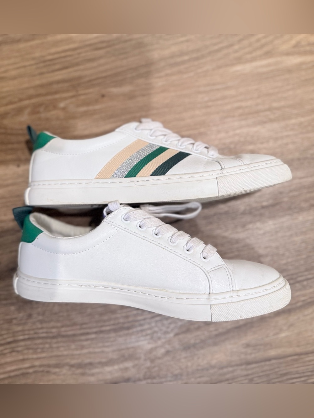M&S Marks & Spencer Ribbon Sneakers Kate Middleton 6.5